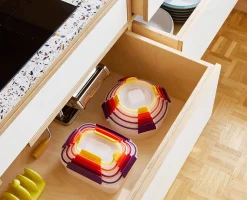 8 Boîtes Alimentaires Empilables Variés Nest™