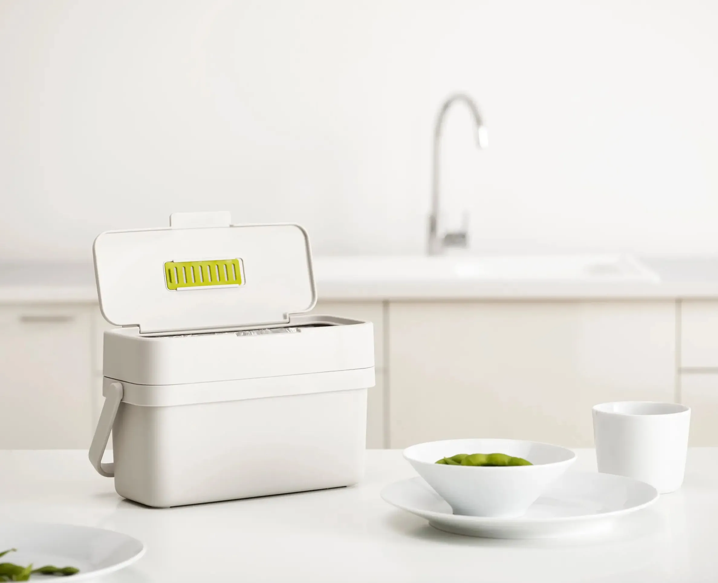 Bac à Compost 4L Blanc Compo™