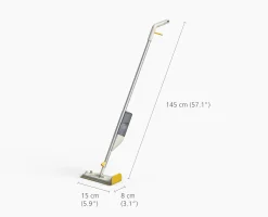 Balai Pulvérisateur avec Serpillère Microfibre CleanTech™