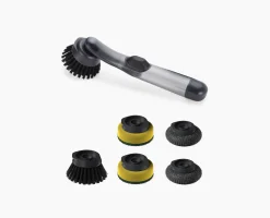 Brosse à Vaisselle avec Distributeur de Savon et 5 Rechanges SinkTech