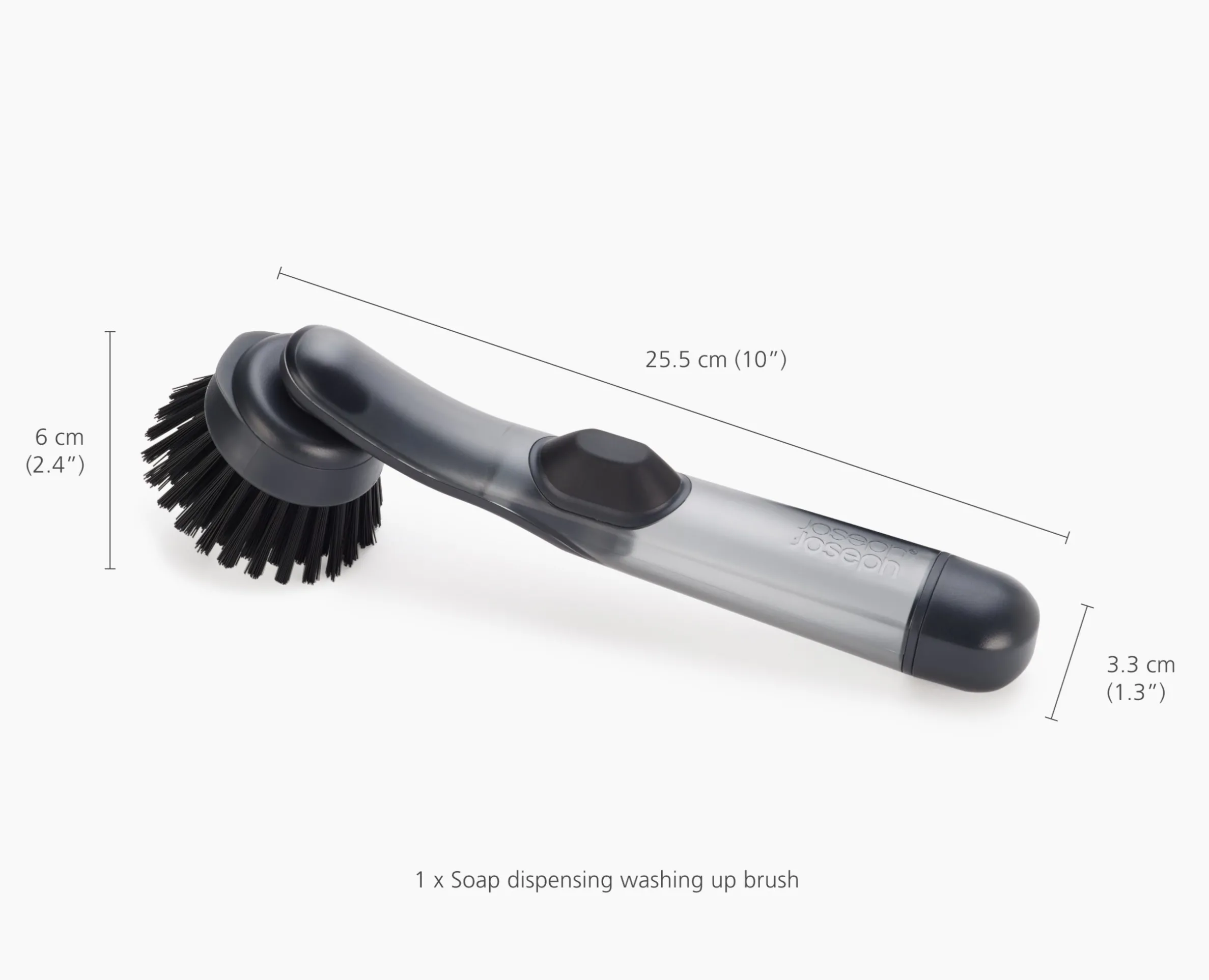 Brosse à Vaisselle avec Distributeur de Savon et 5 Rechanges SinkTech