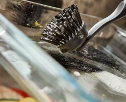 Brosse à Vaisselle avec Tête de Rechange et 4 Têtes Supplémentaires
