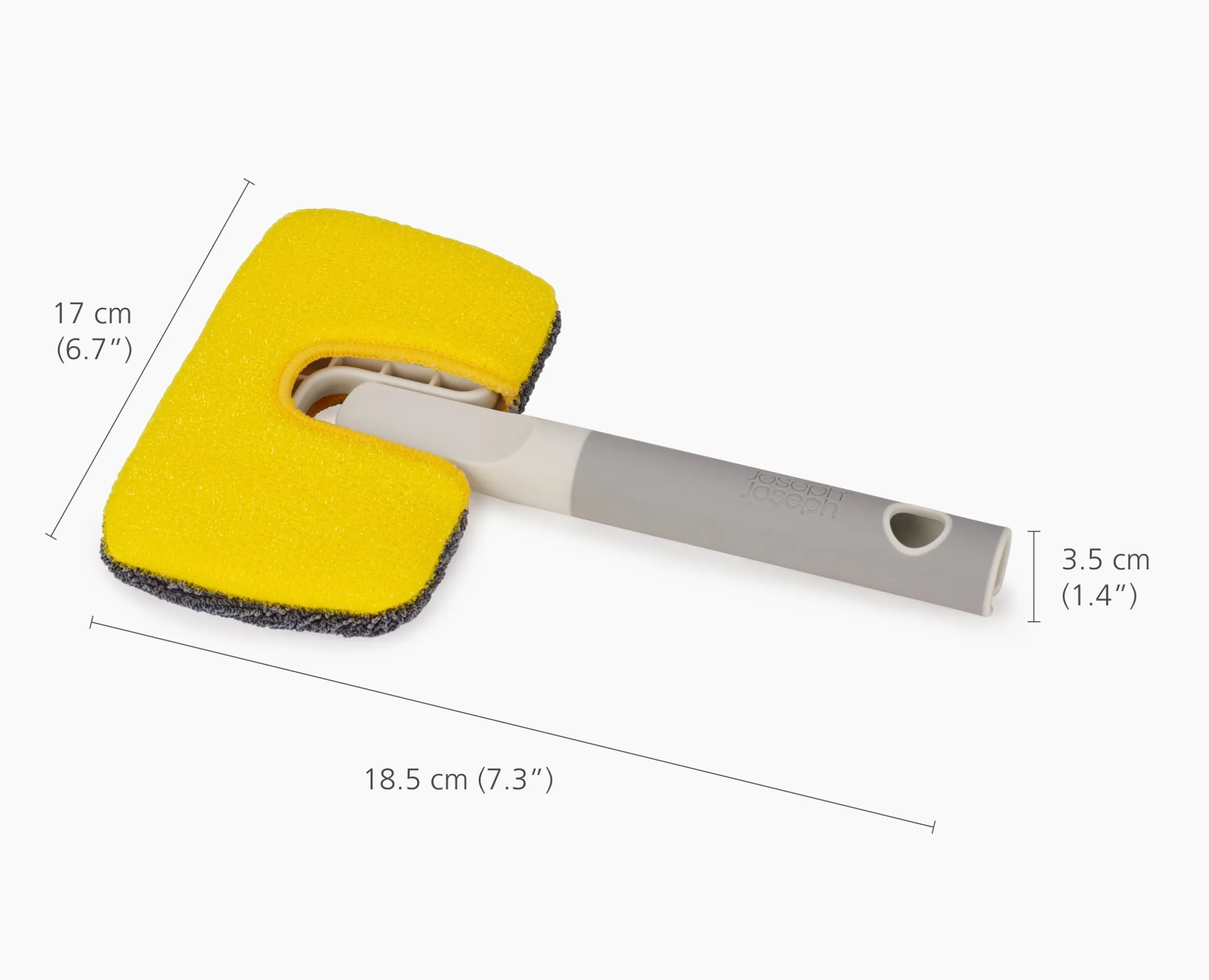 Brosse avec Éponge à Récurer & Abrasive CleanTech™