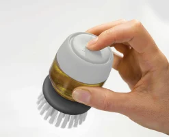 Brosse avec Réservoir Liquide Vaisselle Palm Scrub™