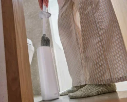 Brosse de Toilette en Silicone Blanche Flex 360™