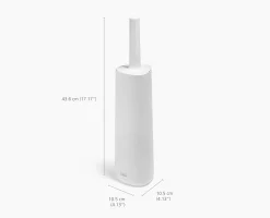 Brosse de Toilette en Silicone Blanche Flex 360™