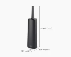 Brosse WC Anti Gouttes Noir Mat Flex™ 360