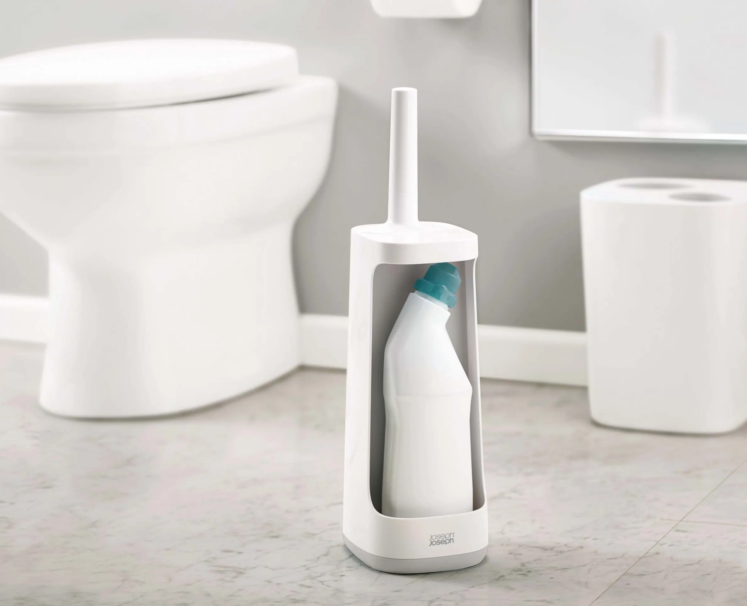 Brosse WC avec Rangement pour Détergent Flex™ Plus