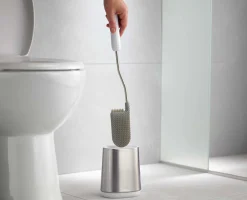 Brosse WC Plate en Acier Inoxydable Flex™ Lite