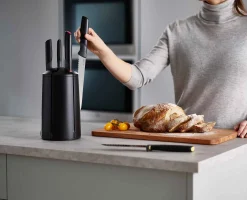 Carrousel de 5 Couteaux de Cuisine Multicolores Elevate™