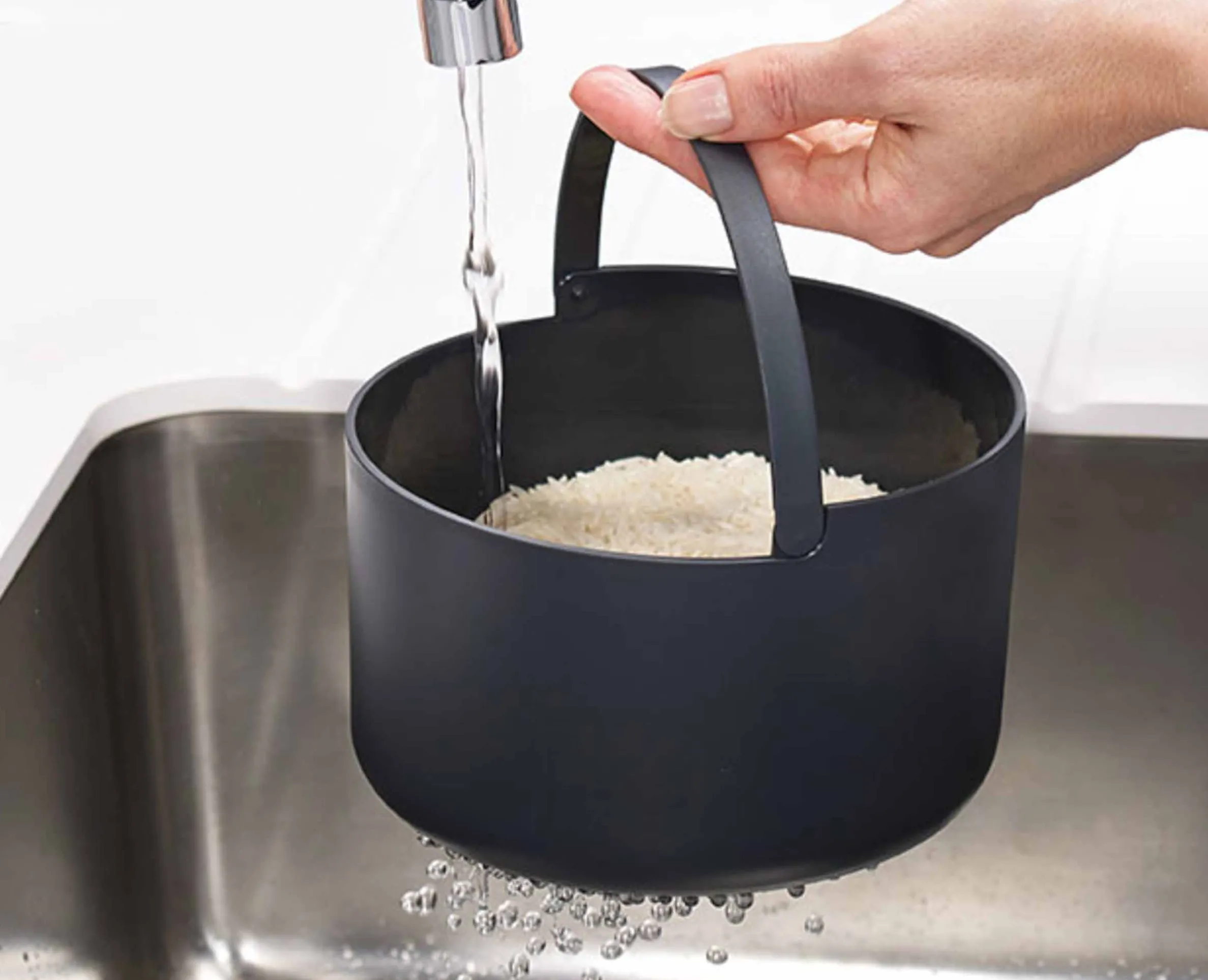Cuiseur de Riz pour Micro-ondes en Blanc M-Cuisine™