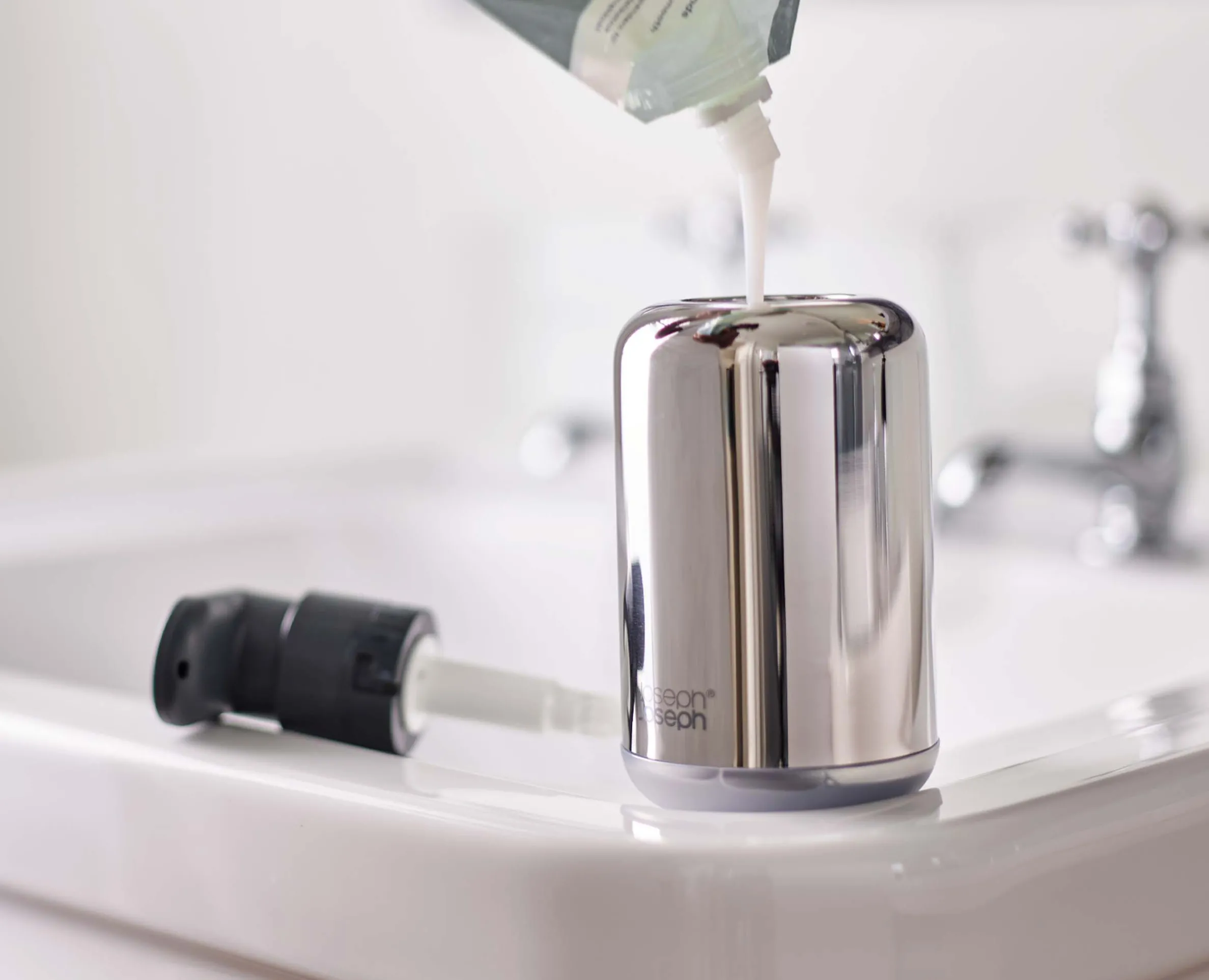 Distributeur de Savon Inox EasyStore™ Luxe
