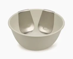 Ensemble Bol à Salade et Couverts en couleur Pierre Uno™