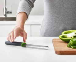 Ensemble de 4 Couteaux de Cuisine Elevate™ Opale à Rangement de Porte DoorStore™
