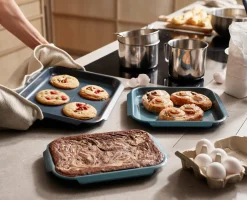 Ensemble de 6 plaques de cuisson antiadhésives Nest™