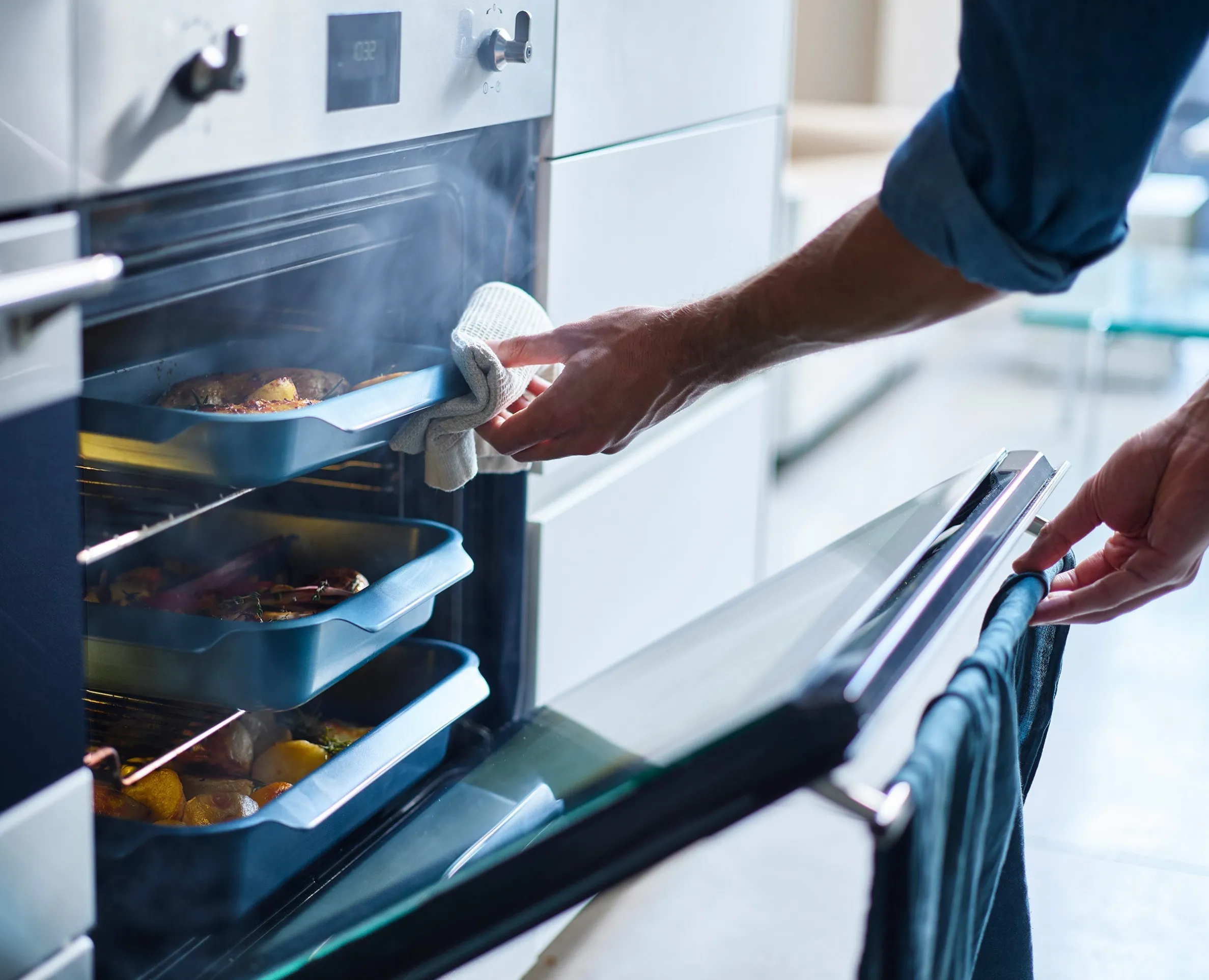 Ensemble de 6 plaques de cuisson antiadhésives Nest™