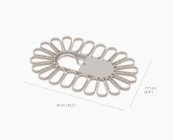 Ensemble séchoir à linge AirFrame™ 16 m en deux parties et cintre de séchage Petal™ 22 positions