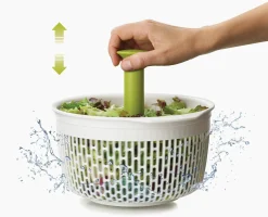 Essoreuse à Salade et Passoire 2-en-1 en Vert Spindola™