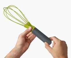 Fouet Ballon et Plat 2-en-1 en Silicone Vert Twist™