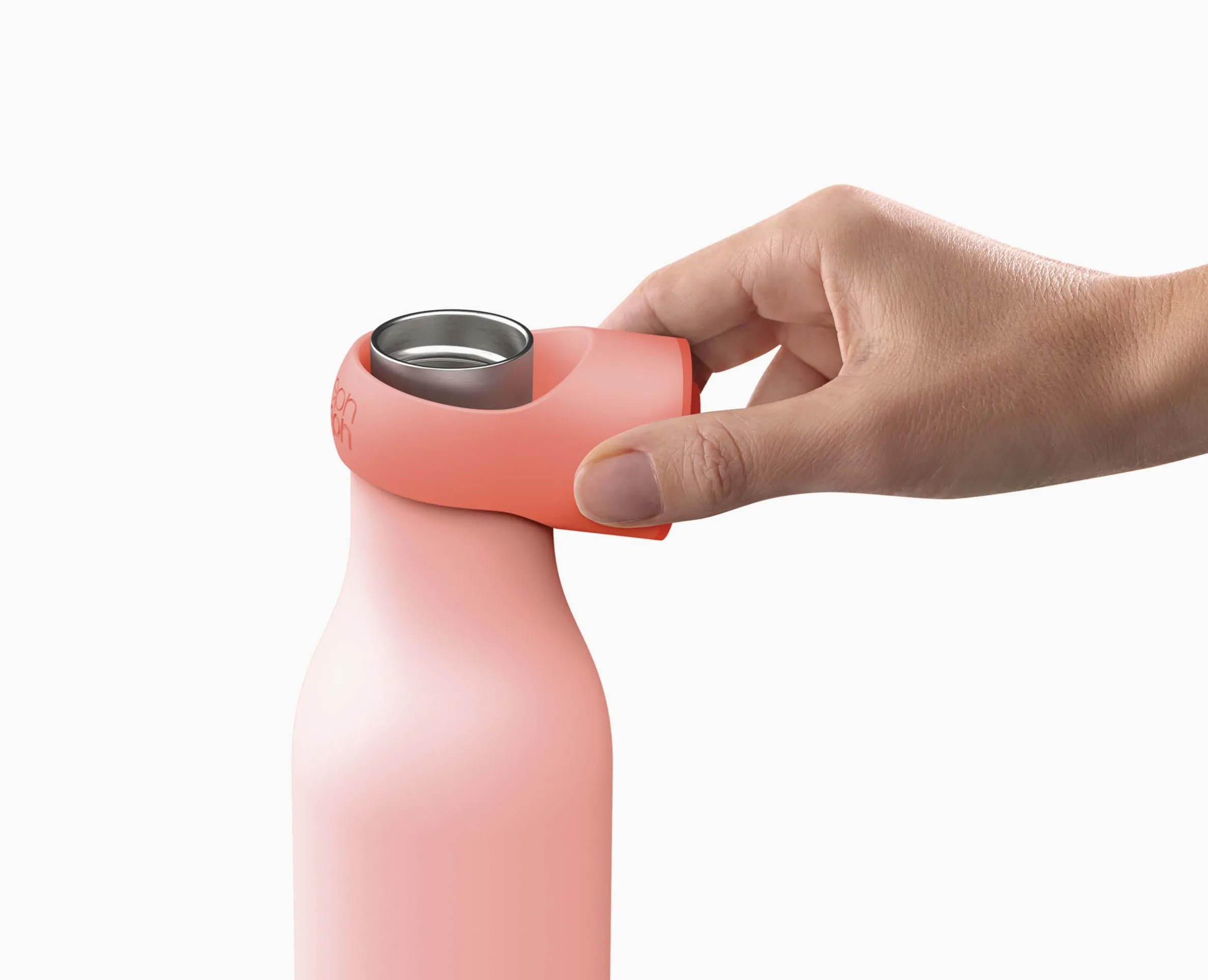 Gourde Isotherme Corail en Inox 500ml Loop™