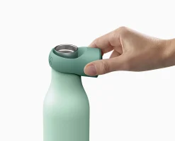 Gourde Isotherme Verte en Inox 500ml Loop™