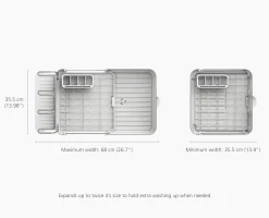 Égouttoir à Vaisselle et à Verres à Vin Pierre Extend™ Steel Plus