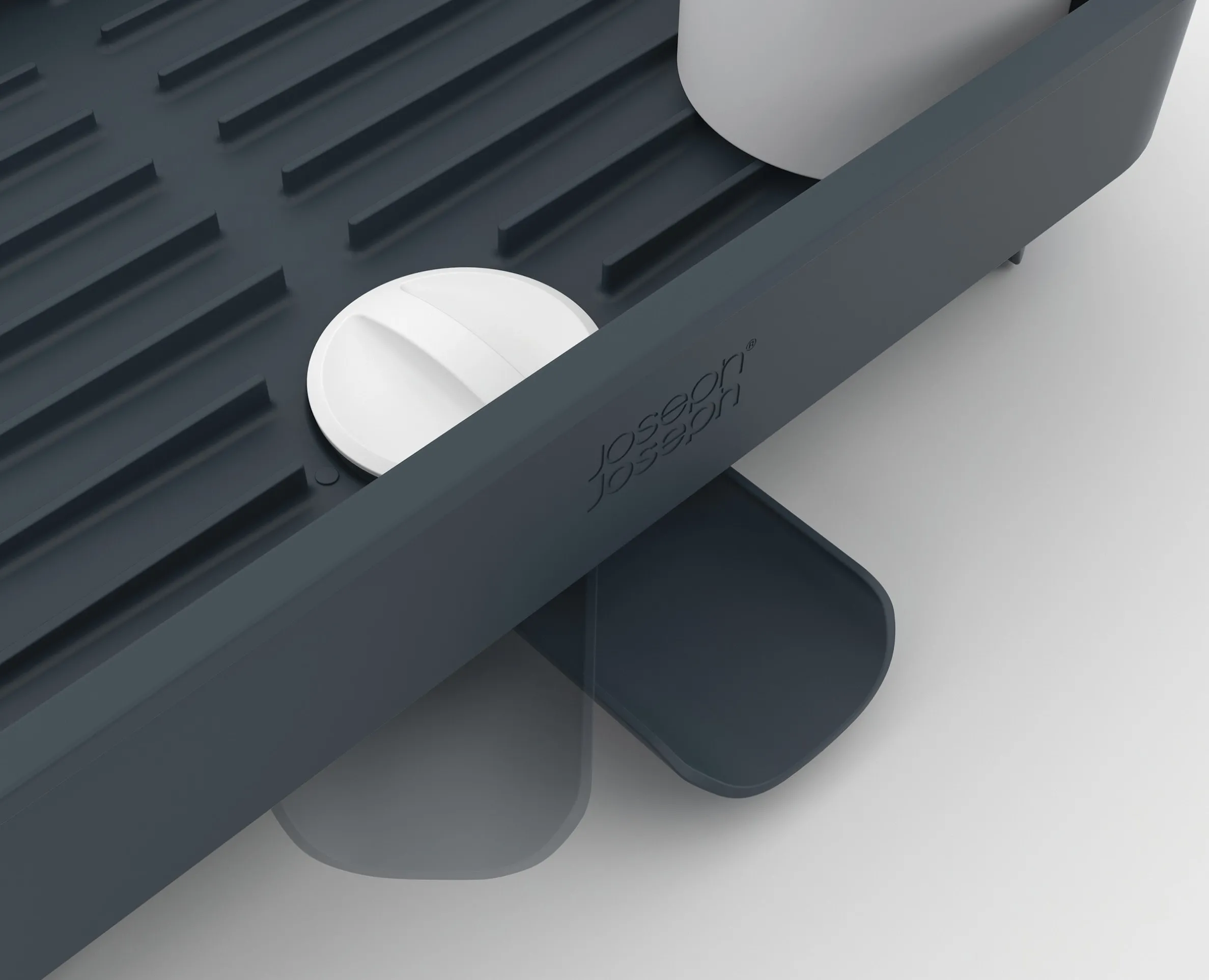 Égouttoir à vaisselle extensible gris Extend™