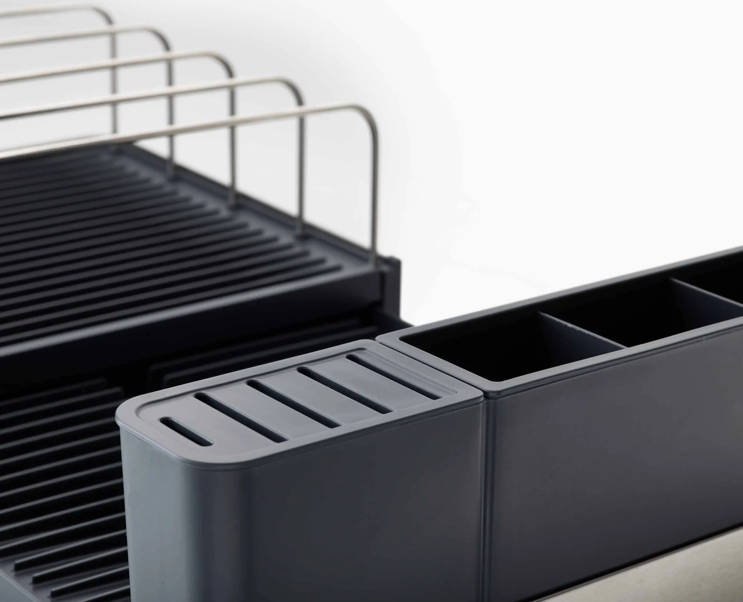 Égouttoir à vaisselle extensible en acier inoxydable Extend™ Max