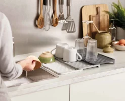 Égouttoir à vaisselle extensible Tier™