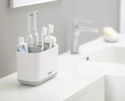 Grand Porte Brosses à Dents Gris EasyStore™