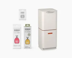 Kit de démarrage poubelle de tri sélectif pierre Totem Compact 40L
