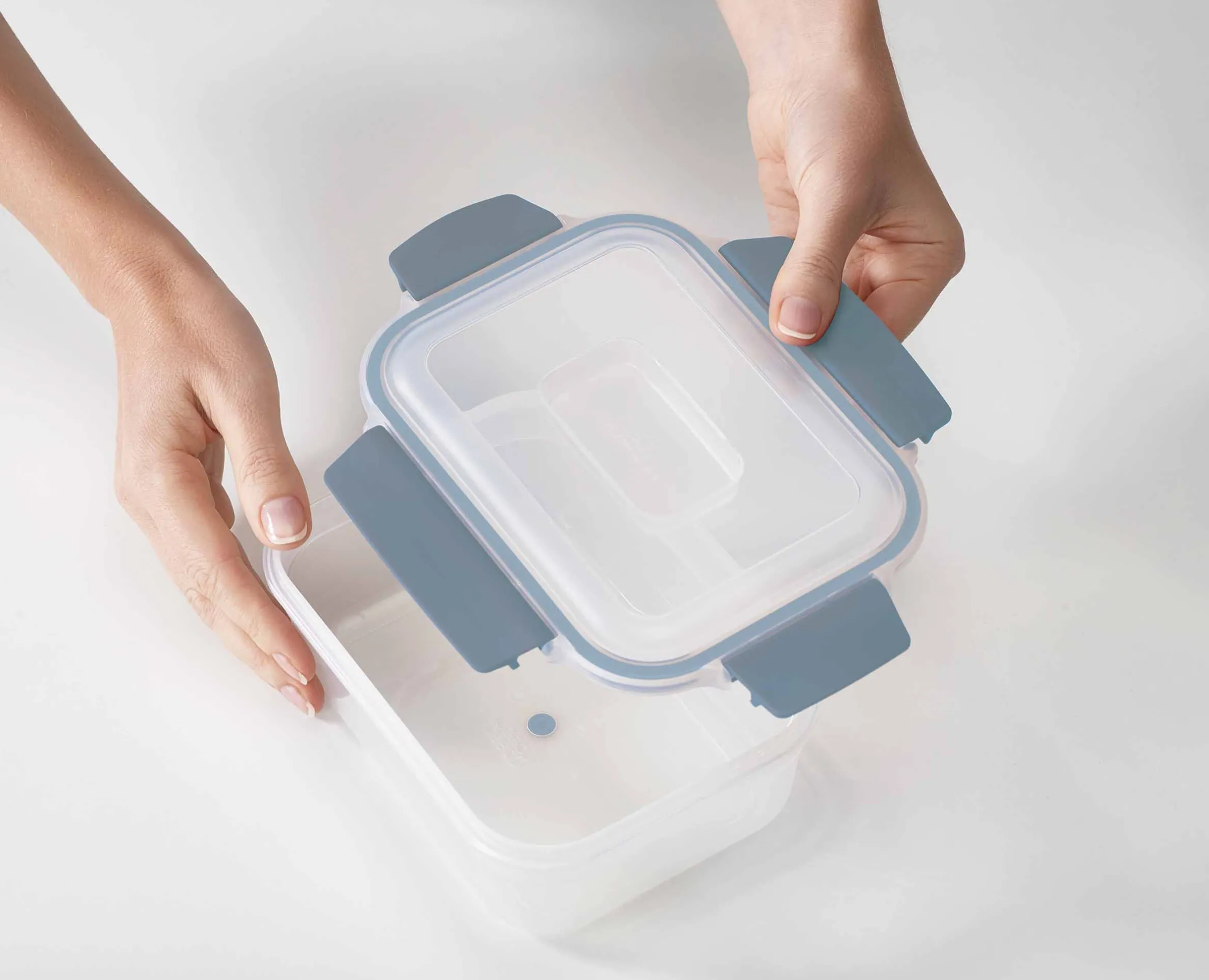 Lot de 5 Boîtes de Conservation Compactes Plastique en Bleu Nest™ - Éditions