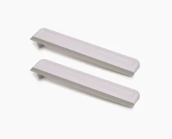 Lot de 2 Raclettes de Douche Grises Claires EasyStore™