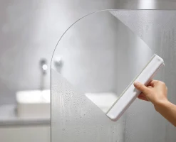 Lot de 2 Raclettes de Douche Grises Claires EasyStore™