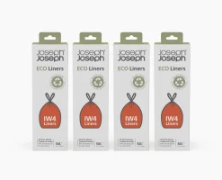 Lot de 4 sacs poubelles recyclés gris IW4 50L
