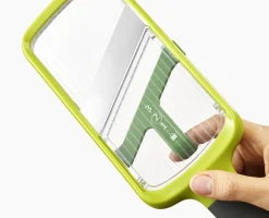 Mandoline de Cuisine 3-en-1 Verte Multi-Grip Mandoline™