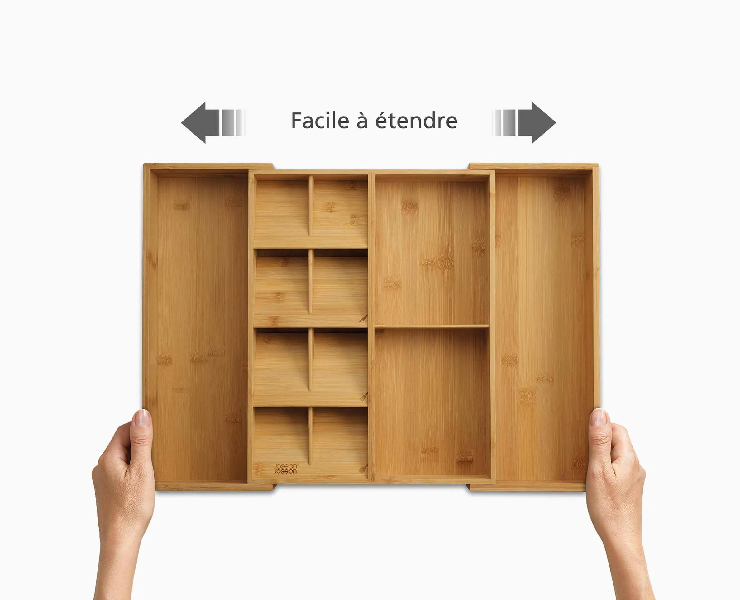 Organisateur de Couverts Extensible Bambou DrawerStore™