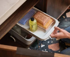 Organisateur de Rangement 2-Niveaux à Accès Facile Cupboardstore™