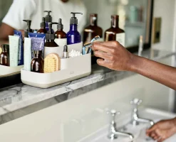 Organisateur de Salle de Bain Écru EasyStore™