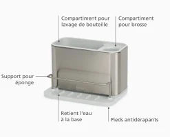 Organisateur d'évier en acier inoxydable Surface™