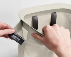 Panier à Linge Double Écru 90L Tota