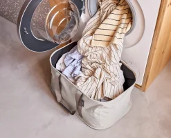 Panier à Linge Pliable 35L Écru Hold-All™