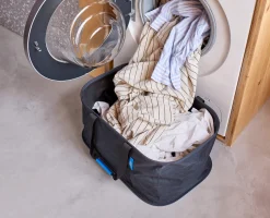 Panier à Linge Pliable 35L Noir Hold-All™