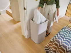 Panier à Linge Simple en Écru 60L Tota One