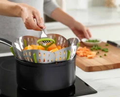 Panier Vapeur Pliable en Inox Bloom™