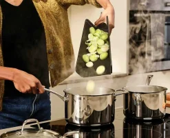 Planche à Découper Pliante Noire Chop2Pot™ Plus