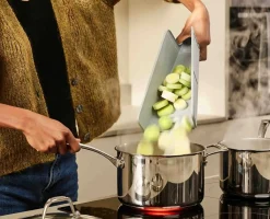 Planche à Découper Pliante Bleu Chop2Pot™ Plus