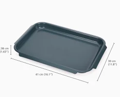 Plat de cuisson antiadhésif bleu Nest™ Bake, grand