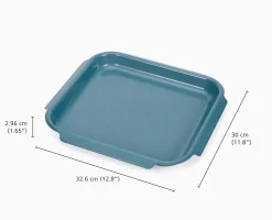Plat de cuisson antiadhésif bleu Nest™ Bake, moyen