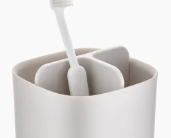 Porte Brosses à Dents Écru EasyStore™